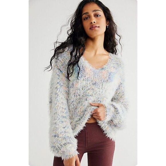 New   Beautiful Free People Gelato Pullover Size XS new - Picture 1 of 7